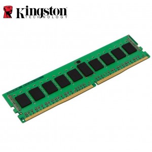 Kingston 16GB (1x16GB) DDR4 UDIMM 2666MHz CL19 1.2V Unbuffered ValueRAM Single Stick Desktop PC Memory ~KVR26N19D8/16