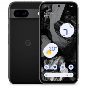 Google GA04432-AU Pixel 8A 5G 128GB - Obsidian Black *AU STOCK*, 6.1", OLED, 120Hz, 8GB/128GB, 64MP/13MP, Single+ eSIM, 4492mAh, 2 Years Warranty