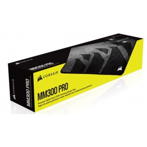 Corsair MM300 PRO Premium Spill-Proof Cloth Gaming Mouse Pad � Medium - 360mm x 300mm x 3mm, Graphic Surface