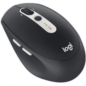 Logitech M585 Wireless Mouse Multi-Device Graphite,Ultra-Precise Scrolling. 2 Thumb Buttons, 24 Months Battery Life(L)