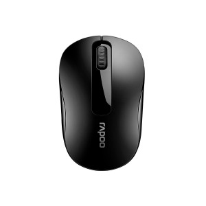 Rapoo M10Plus-Black M10 PLUS 2.4GHz Wireless Optical Mouse Black - 1000dpi Coverage up to 10 Meters and 360 degrees. 3Keys