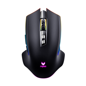 RAPOO V20S Optical Gaming Mouse Black - Up to 5000DPI, 16M colours, Ergonomic Design, 7 Programmable Buttons