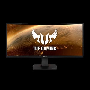 ASUS VG35VQ 35' Gaming Monitor FHD 3440x1440, 100Hz, Curved, Flicker free, Low Blue Light, Low Motion Blur, Adaptive Sync
