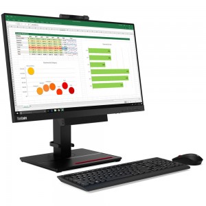 LENOVO ThinkCentre Tiny-in-One G4 21.5' IPS FHD LED TOUCH Monitor - 1920x1080, Webcam, Camera, Micophone, USB3.0, DP, Height Adjustable, Webcam