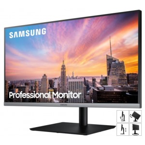 Samsung R650FDE 27" 75Hz Full HD Narrow Bezel Ergonomic IPS Monitor