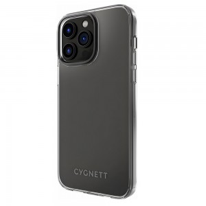 CYGNETT CY4203CPAEG EcoShield Apple iPhone 14 Pro Max Clear Case - Slim,TPU Frame,Shock Absorbent,UV Resistant,Hard-Shell Back,2 Years Warranty