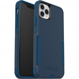OtterBox Apple iPhone 11 Pro Max Commuter Series Case - Bespoke Way (Blue) (77-62588), 3X Military Standard Drop Protection