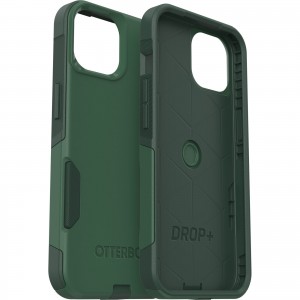 OtterBox Apple iPhone 14 / iPhone 13 Commuter Series Antimicrobial Case - Trees Company (Green) (77-89650), 3X Military Standard Drop Protection