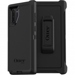 OtterBox Samsung Galaxy Note10 Defender Series Case - Black (77-63674), 4X Military Standard Drop Protection, Multi-Layer Protection