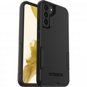 OtterBox Samsung Galaxy S22+ 5G (6.6') Commuter Series Antimicrobial Case - Black (77-86390), 3X Military Standard Drop Protection, Secure Grip