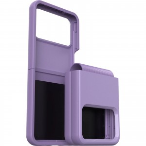 OtterBox Samsung Galaxy Z Flip4 5G (6.7') Symmetry Series Flex Antimicrobial Case - I Lilac You (Purple) (77-90451)
