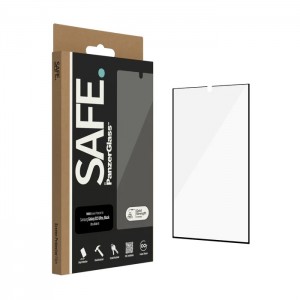 [LS] PanzerGlass SAFE Samsung Galaxy S23 Ultra 5G (6.8') Hybrid Screen Protector Ultra-Wide Fit - Black (SAFE95319),Drop Protection, 2YR