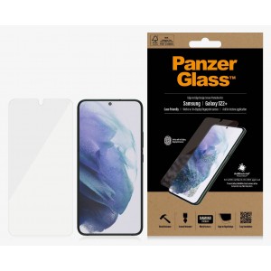 PanzerGlass Samsung Galaxy S22+ 5G Screen Protector - (7294), AntiBacterial, Edge-to-Edge, In-Display Fingerprint Reader, Scratch Resistant