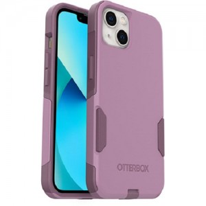 OtterBox Apple iPhone 13 Commuter Series Antimicrobial Case - Maven Way (Pink) (77-85422), 3X Military Standard Drop Protection, Dual-Layer Protection