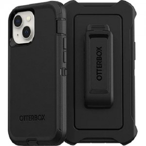 OtterBox Apple iPhone 13 Mini / iPhone 12 Mini Defender Series Case - Black (77-83426), 4X Military Standard Drop Protection, Multi-Layer Protection
