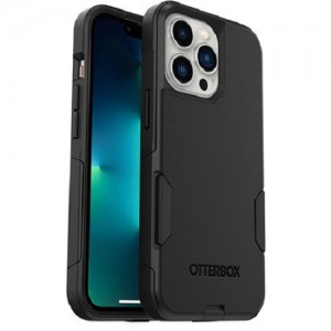 OtterBox Apple iPhone 13 Pro Commuter Series Antimicrobial Case - Black (77-83434), 3X Military Standard Drop Protection, Dual-Layer Protection