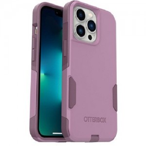 OtterBox Apple iPhone 13 Pro Commuter Series Antimicrobial Case - Maven Way (Pink) (77-83436), 3X Military Standard Drop Protection, Secure Grip