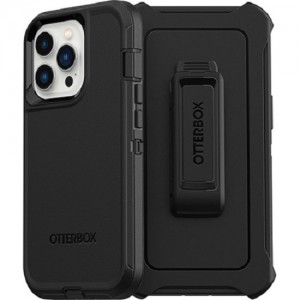 OtterBox Apple iPhone 13 Pro Defender Series Case - Black (77-83422), 4X Military Standard Drop Protection, Multi-Layer Protection, Slim design