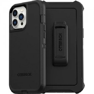 OtterBox Apple iPhone 13 Pro Max / iPhone 12 Pro Max Defender Series Case - Black (77-83430), 4X Military Standard Drop Protection