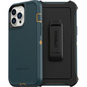 OtterBox Apple iPhone 13 Pro Max / iPhone 12 Pro Max Defender Series Case - Hunter Green (77-83433), 4X Military Standard Drop Protection