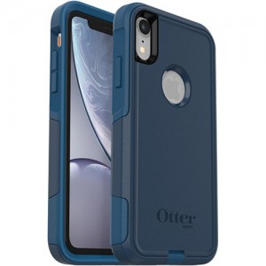 OtterBox Apple iPhone XR Commuter Series Case - Bespoke Way (Blue) (77-59803), 3X Military Standard Drop Protection, Dual-Layer Protection,Secure Grip