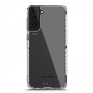 EFM Cayman Case for Samsung Galaxy S21+ 5G - Frost Clear (EFCCASG271FCL), Antimicrobial, 6m Military Standard Drop Tested, Shock & Drop Protection