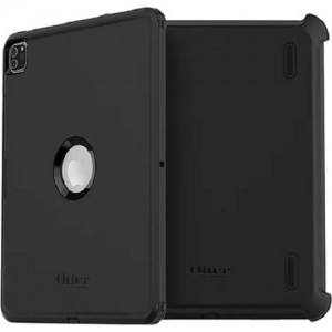 OtterBox Apple iPad Pro (12.9-inch) (6th/5th/4th/3rd Gen) Defender Series Case - Black (77-82268), 4X Military Standard Drop Protection