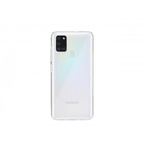 3SIXT PureFlex Clear Case for Samsung Galaxy A21s - Lightweight, Anti-Microbial Protection, 10 FT Drop Protection, Anti-Yellowing