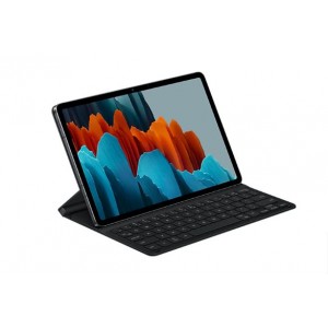 Samsung Galaxy Tab S8 / Tab S7 (11') Book Cover Keyboard Slim - Black (EF-DT630UBEGWW)*AU STOCK*, Slim & Lightweight, Wireless Keyboard, 65 Keys