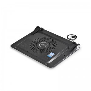 Deepcool N180 FS Notebook Cooler (Up To 17'), 2 Viewing Angles, 180mm Fan, USB Pass-through