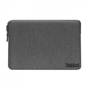 LENOVO ThinkBook 14-inch Sleeve (Grey) - Designed forThinkBook 13, 14s, and 14, Durable, Water-resistant Exterior,Soft, Microfiber Interior