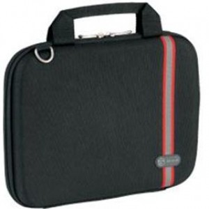 Targus 10' Racing Hard Case Racing Stripe Hardsided/Notebook/Laptop Bag -Black (LS)