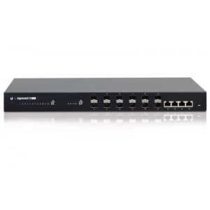 Ubiquiti Managed Fiber Aggregation Switch12x SFP 1Gbps Ports 4x 1Gbps Ethernet Ports - 16Gbps Switching Capacity