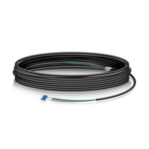 Ubiquiti FC-SM-300 Single-Mode Lightweight Fiber Cable, Lenth 90m, Outdoor-Rated, Kevlar Yarn For Added Tensile Strength, Weatherproof Tape,