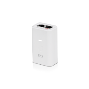 Ubiquiti POE-24-24W-G-WH POE Injector, 24VDC, 24W, Gigabit Ethernet, ESD protection & LED, Surge and Clamping Protection,Maximum Surge Discharge