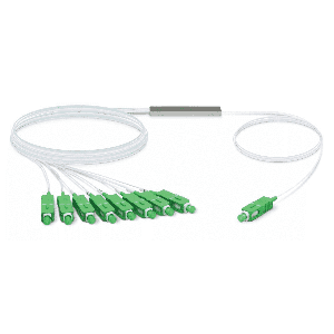 Ubiquiti UF-SPLITTER-8 UFiber Gigabit Passive Optical Network Splitter 1:8, For Use With UFiber OLT Solutions, Terminated With SC/APC Connector,