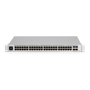 Ubiquiti UniFi 48 port Managed Gigabit Layer2 & Layer3 Switch - 48x Gigabit Ethernet Ports 4x SFP+ Ports - Touch Display - GEN2