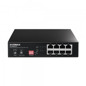 Edimax 8 Port 10/100 POE Switch 85W, 4X POE/4X 10/100/Desktop ES-1008PHE Version 2