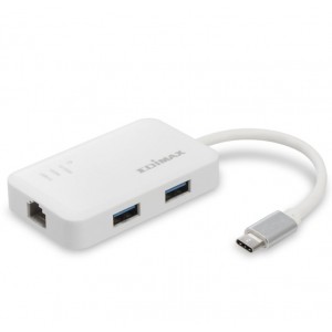 Edimax USB-C to 3-Port USB 3.0 Gigabit Ethernet Hub SuperSpeed Data Transfer: up to 5 Gbps data speeds