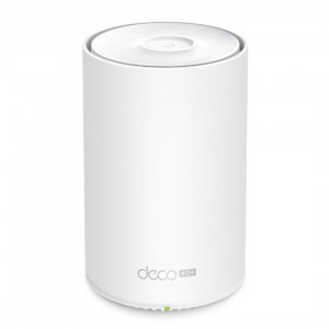 TP-LINK DECO X10-4G(1-PACK) AX1500 4G Whole Home Mesh Wi-Fi 6 System, Dual-Band, Seamless AI Roaming, Gigabit Wired Speed, Parental Control, Gaming &