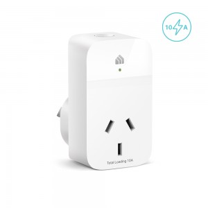 TP-Link KP115 Kasa Smart WiFi Plug Slim with Energy Monitoring, Remote Control, Timer, Voice Control, Compatible with Alexa, Fireproof Smart Plug