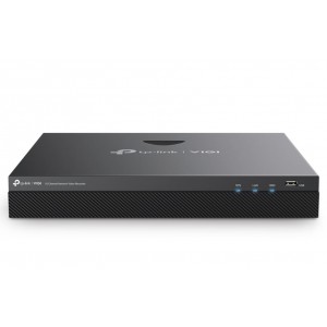 TP-LINK VIGI NVR2016H 16 Channel Network Video Recorder, 4K Out, 16MP Decode, H.265+, ONVIF, 2-Way Audio, Remote Monitoring (HDD Not Included)