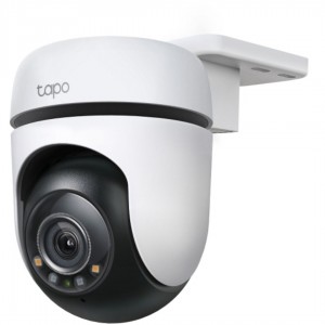 TP-LINK TC41 Outdoor Pan/Tilt Security WiFi Camera, 2K, Colour Night Vision, 360° Visual Coverage, Smart Motion Tracking, Multiple Detection