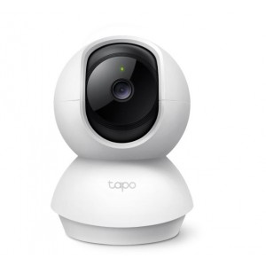 TP-LINK TC71 Pan/Tilt Home Security Wi-Fi Camera, 2K, 3MP (2304x1296), Two-Way Audio, Sound & Light Alarm, Motion Detect