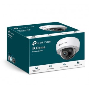 TP-LINK VIGI C240I(4mm) VIGI 4MP C240I(4mm) IR Dome Network Camera, 4mm Lens, Smart Detection, 3YW