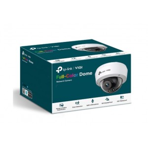 TP-LINK VIGI C250(4mm) VIGI 5MP C250(4mm) Full-Colour Dome Network Camera, 4mm Lems, Smart Detection 3YW