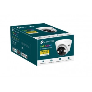 TP-LINK VIGI C440(4mm) VIGI 4MP C440(4mm) Full-Colour Turret Network Camera, 4mm Lens, Smart Detection, 3YW