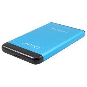 JUST YOU PC UH-321B Oxhorn USB 3.0 USAP 2.5″ SATA HDD SSD Enclosure BlueUSB3.0 Cable (included) 2YR WTY