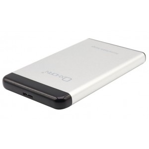 JUST YOU PC UH-321S Oxhorn USB 3.0 USAP 2.5″ SATA HDD SSD Enclosure Silver USB3.0 Cable (included) 2YR WTY