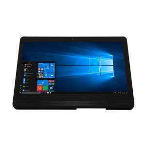 MSI PRO 15.6" Flex 8GL Celeron N4000 4GB 256GB SSD Black-Silver Touchscreen All in One Win10 Desktop PC